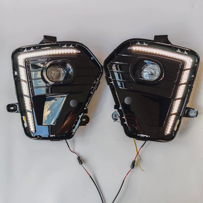 running lights, turn signals, modified – Fog lamp