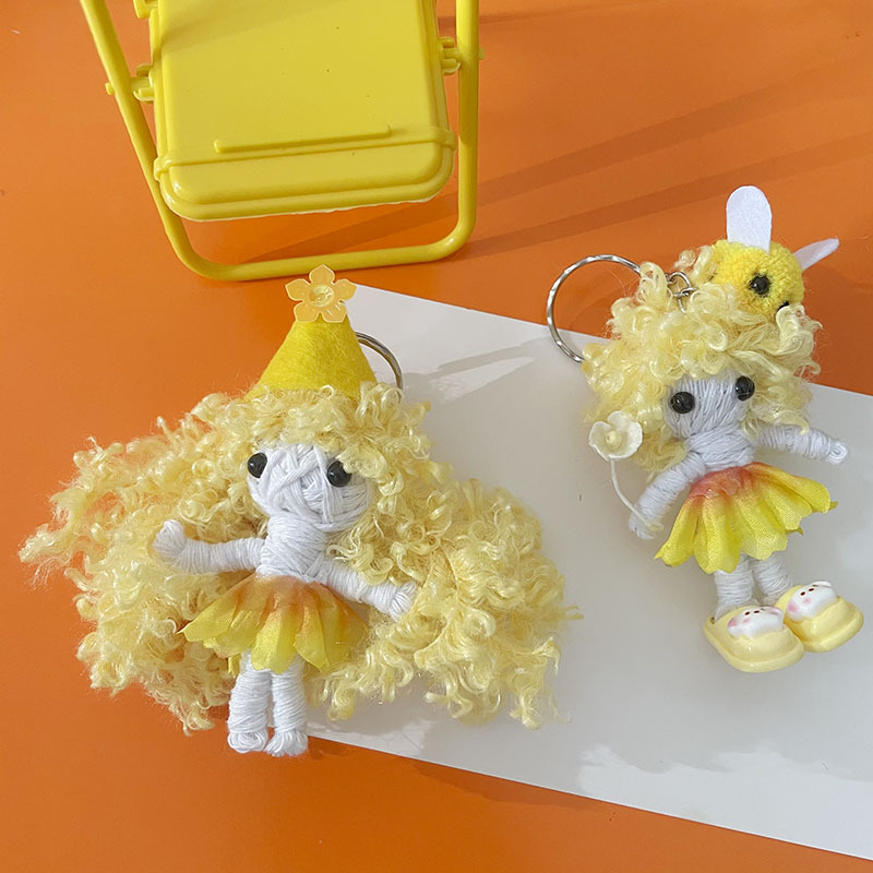 Halloween Voodoo Doll Handmade Pendant Keychain Bag Pendant Phone Chain Accessory Atmosphere Decoration Mummy Halloween Voodoo Doll Handmade Pendant Keychain Bag Pendant Phone Chain Accessory Atmosphere Decoration Mummy