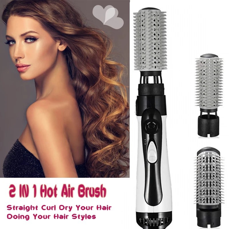 Big New Terahertz Health Negative Ion Little God Blows Portable Small Blue Light Hair Dryer Comb_voghion.com