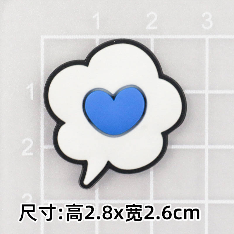 부드러운 접착제 블루 레이스 사랑 거품