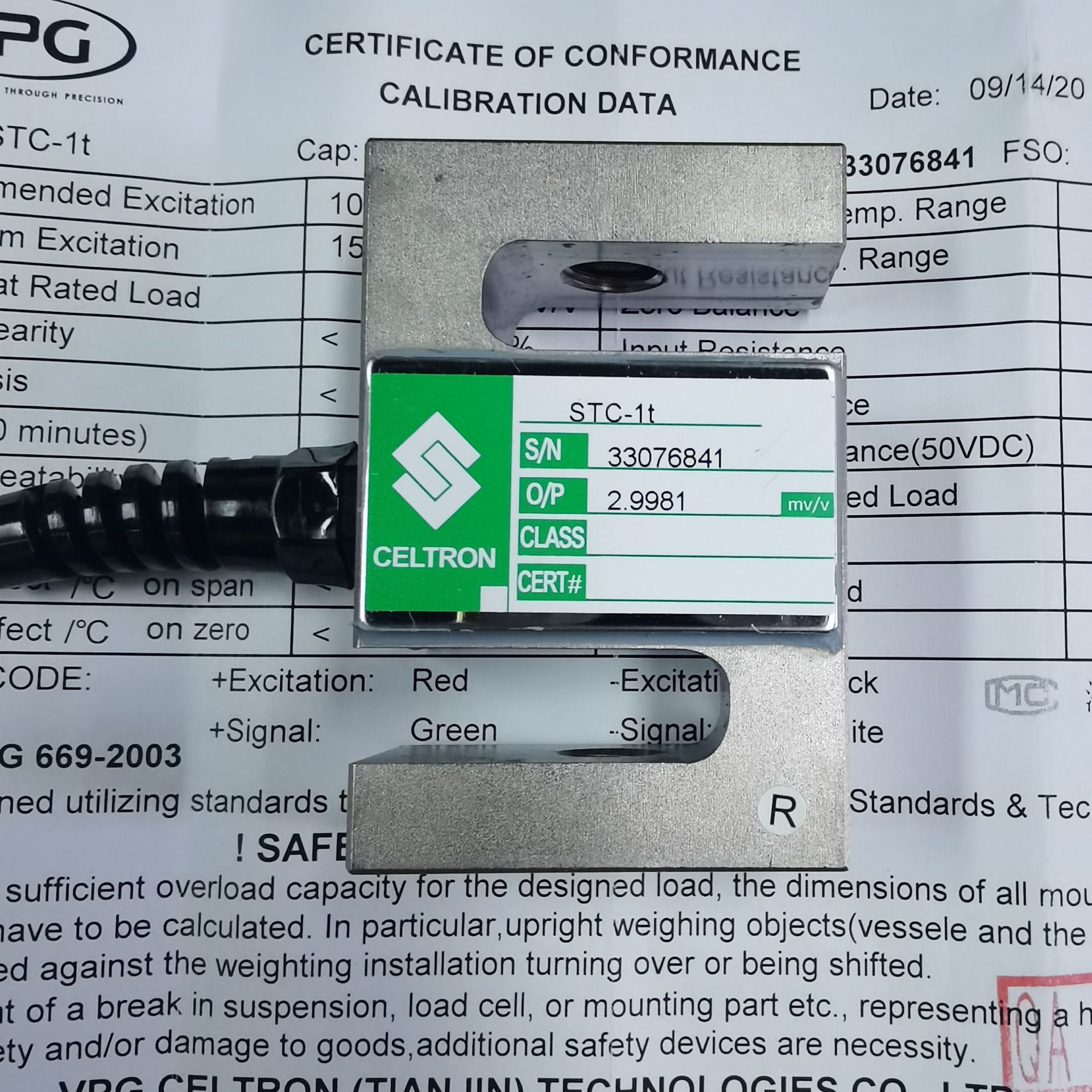 美国Celtron世铨STC-1t 50kg 250kg 500kg拉压双向S型称重传感器