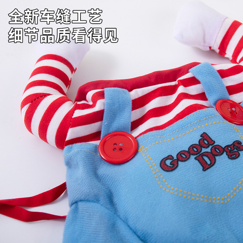 Dog Clothes Autumn and Winter Pet Knife Transformation Costumes Halloween Pet Supplies Cat Clothes Wholesale