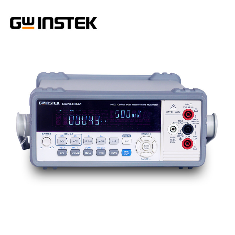 GWinstek/固纬GDM-8341 GDM-8342台式数字万用表50000位 双显示
