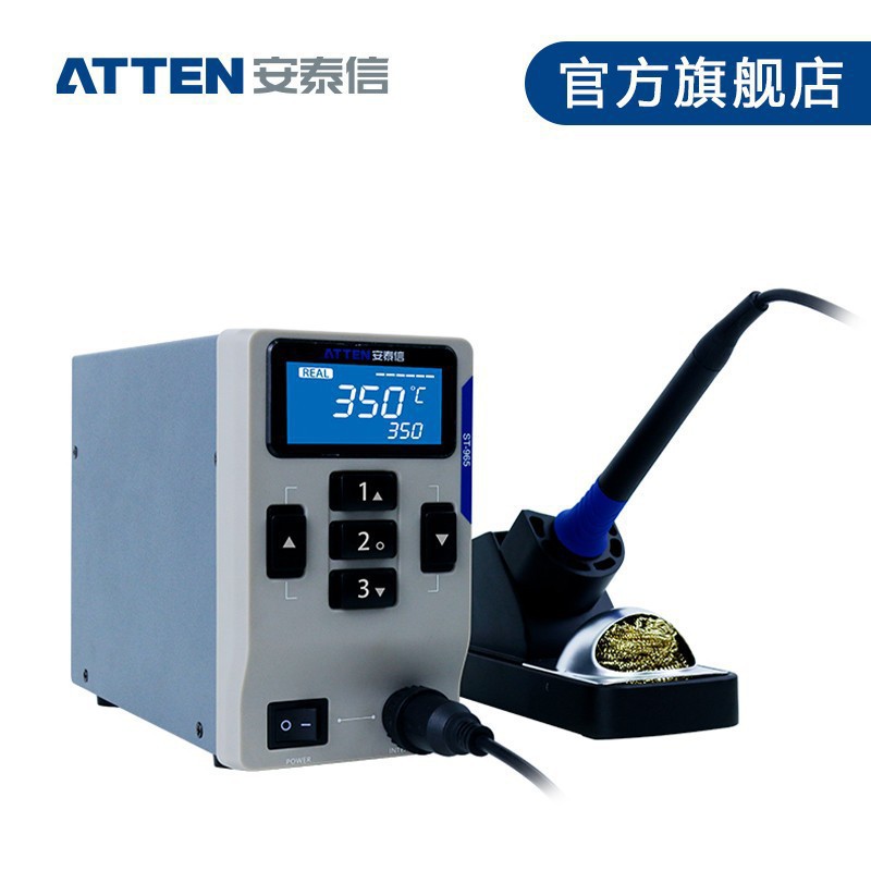 安泰信 ST-965 数显焊台 恒温电烙铁套装可调温 智能焊锡维修工具
