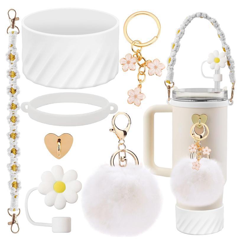 Juego de accesorios de taza Stanley 26 letras inglesas Juego de accesorios de taza Stanley 40 onzas 30 onzas incluidas