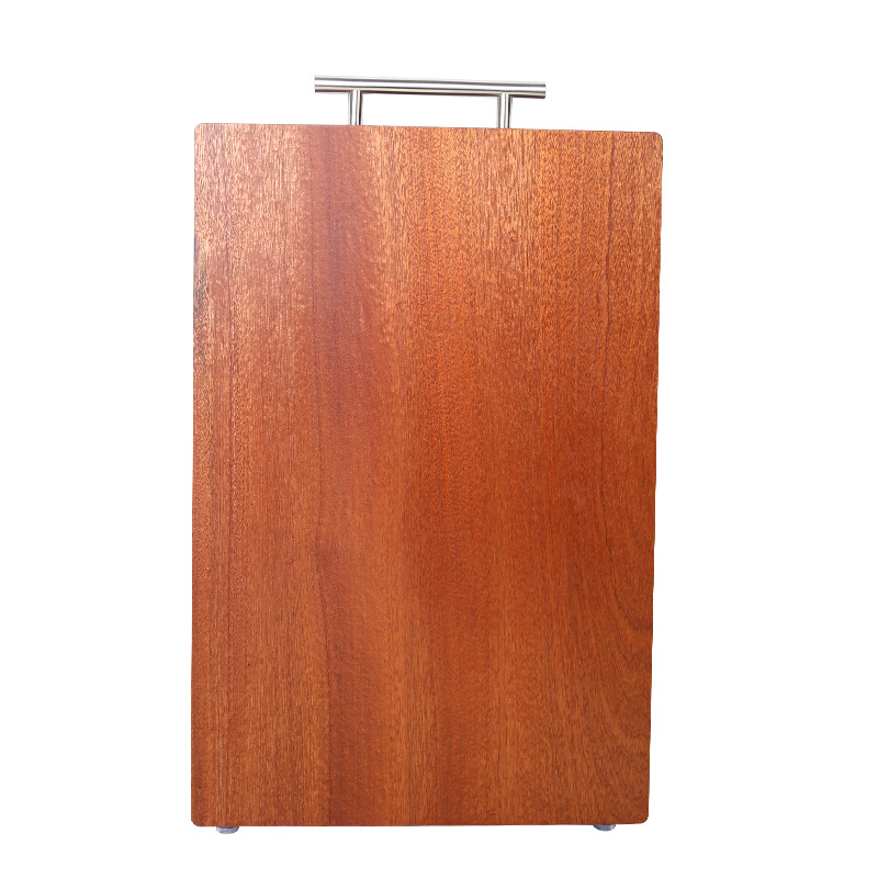 Tabla de corte de ébano hogar espesado madera maciza tabla de corte de madera entera tabla de corte de doble cara disponible al por mayor hueso de cortar fideos rodantes
