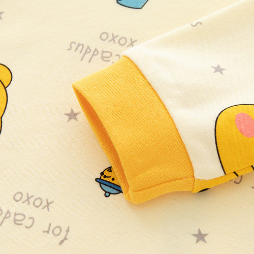 Baby HAI Newborn Baby All-in-One Suit Pure Cotton Autumn/Winter Korean Version Children Long Sleeve Puddle Suit Wholesale Crawling Suit Dropshipping