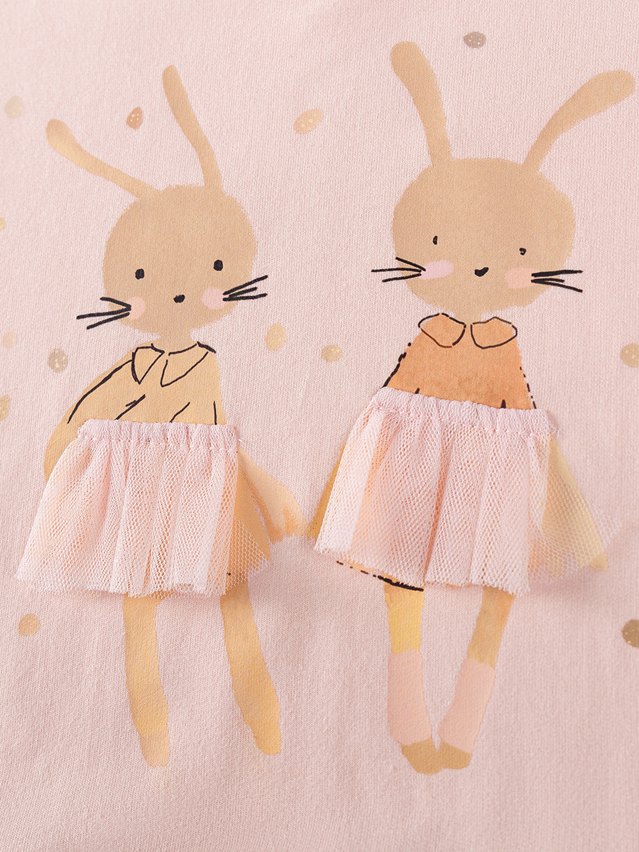 Little maven comercio exterior transfronterizo ropa para niños al por mayor vestido de malla para niñas europeas y americanas falda para niños de dibujos animados de otoño image 4