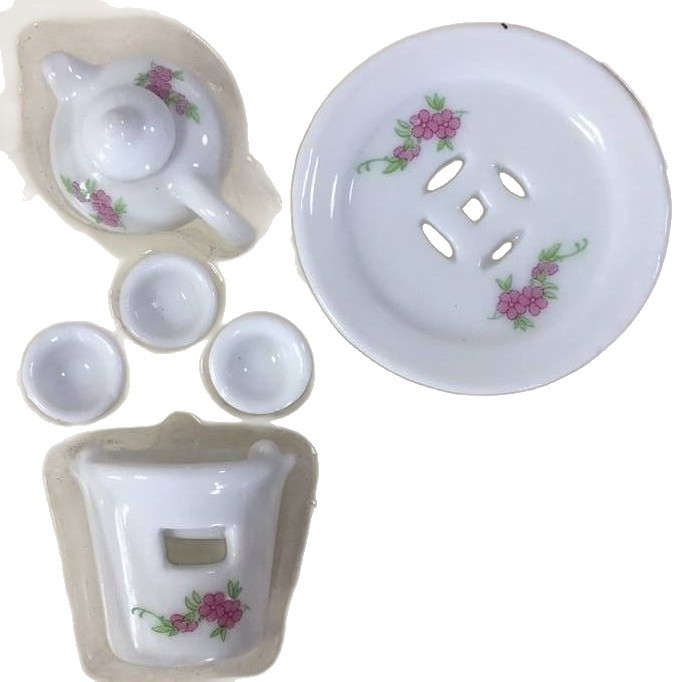 dollhouse  miniaturesʳ��diyģ�ͷ���������������մɲ�߻��