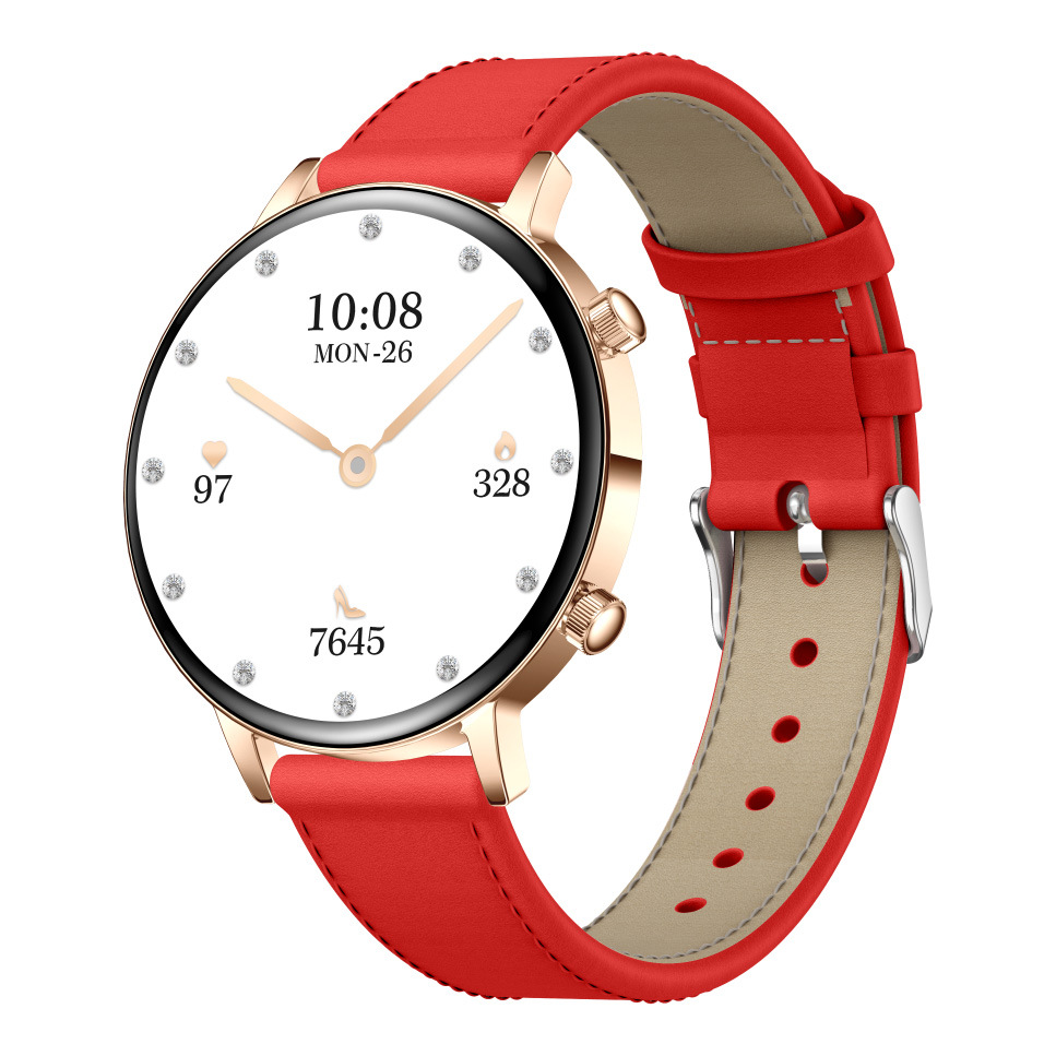 Cross-Border Mk96 Smart Watch Women's Health Ultra-Thin Metal Accessories Watch Call Music Calorie Bracelet Watch
