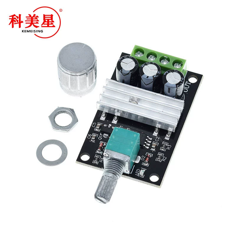 3A переключатель управления скоростью ШИМ регулятор скорости двигателя постоянного тока 6V12V24V28V 3A переключатель управления скоростью DC 1203BK