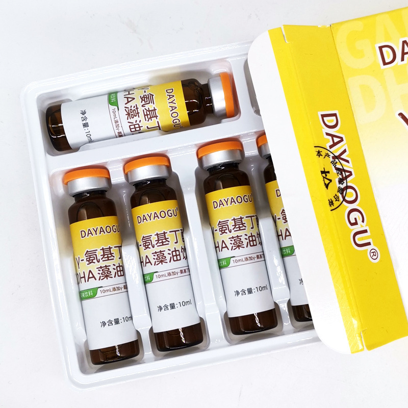 γ-アミノ酪酸 dha 藻類オイルドリンク OEM 子供用カスタマイズされた γ-アミノ酪酸経口液体加工|undefined