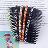 Multicoloured hair accessory, bangs, hairgrip, floral print