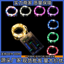 电池盒USB铜丝灯串蛋糕鲜花礼物盒圣诞树氛围装饰LED铜线彩灯串