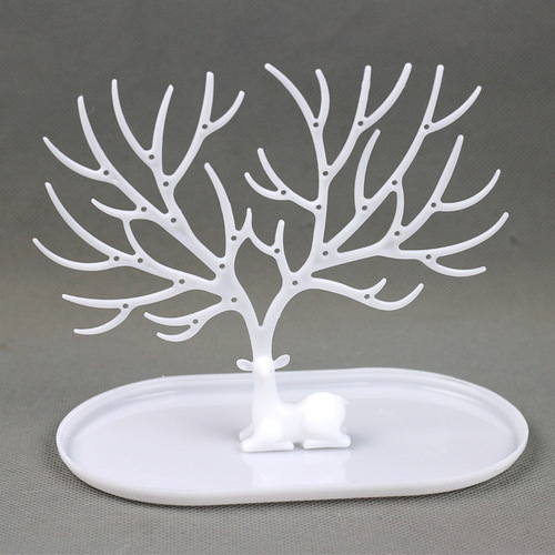 Small deer jewelry rack earrings, ear studs, bracelet hanger, storage desktop, jewelry display jewelry tray