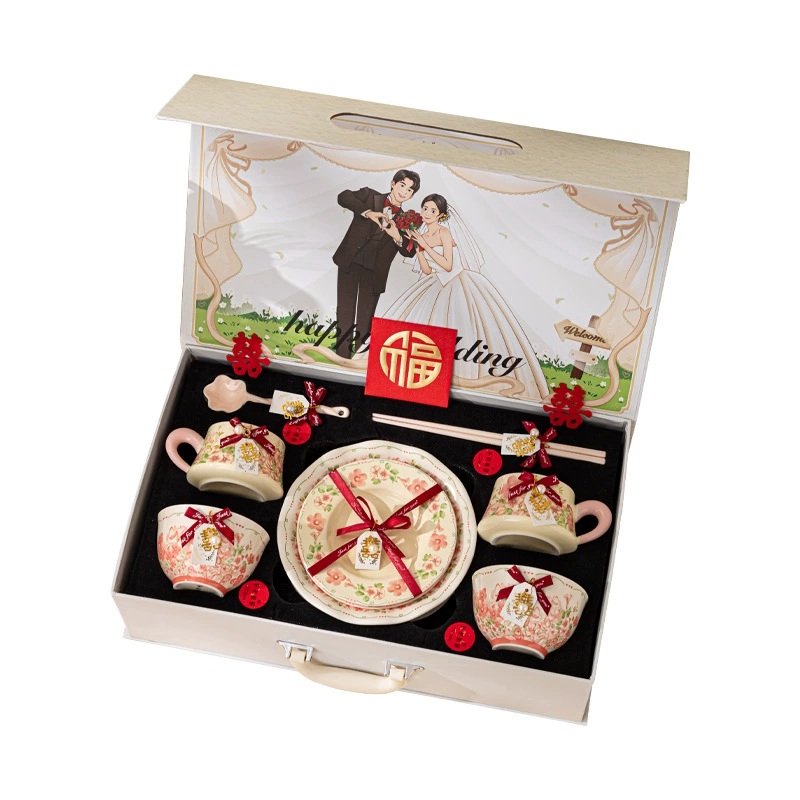 High quality ceramic tableware, fresh set, soup bowl, bike steering column