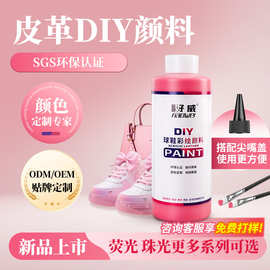 好威diy皮革手绘颜料球鞋改色定制颜料彩绘喷涂漆批发可跨境供应