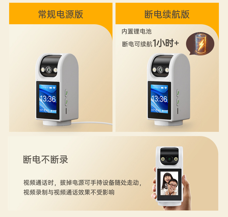 Zhou Shi wireless WiFi high-resolution smart indoor camera