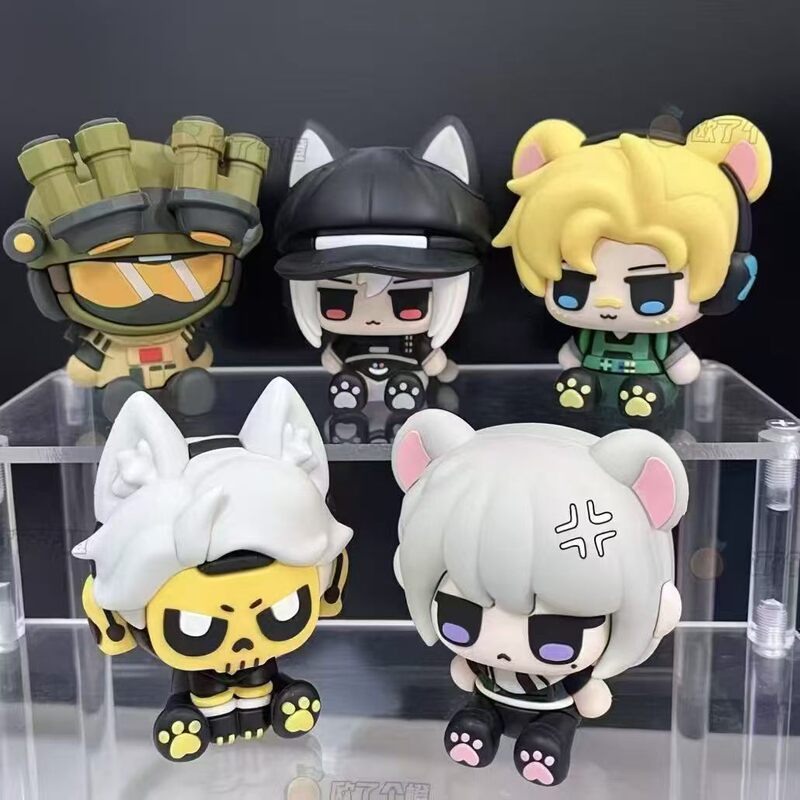 Q-version trendy toy figure model decoration, Delta Force merchandise, PVC material cartoon figurine collectible toy