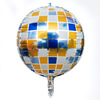 White three dimensional balloon, decorations, 22inch, gradient