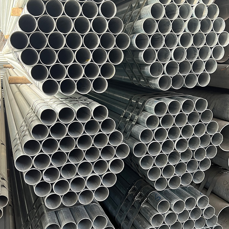 热镀锌钢管DN1004分消防水管镀锌穿线圆管切割天津现货批发