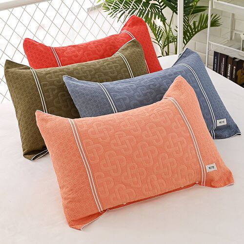 Cotton pillow cover wholesale three-layer gauze pillowcase adult soft pillow cover magic pillowcase multi-layer adjustable size
