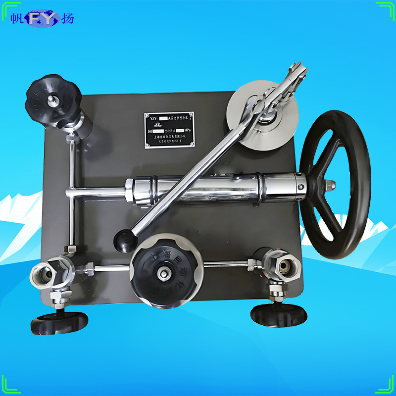 YJY-60校验器 压力校验器 手掀压力泵 上仪四厂YJY-600A