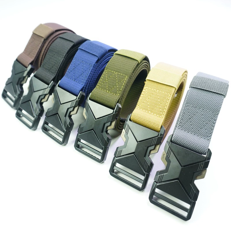 Трансграничные горячие продажи многофункциональный тактический открытый мужской ремень холст противоаллергическая нейлоновая функция пряжка мужской пояс