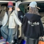 连帽宽松女童儿童夹克衫