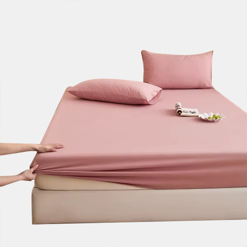 Sombrilla de cama de algodón puro pieza individual 100 algodón Simmons funda protectora de colchón todo incluido funda de cama funda de cama 2025 nuevo 3