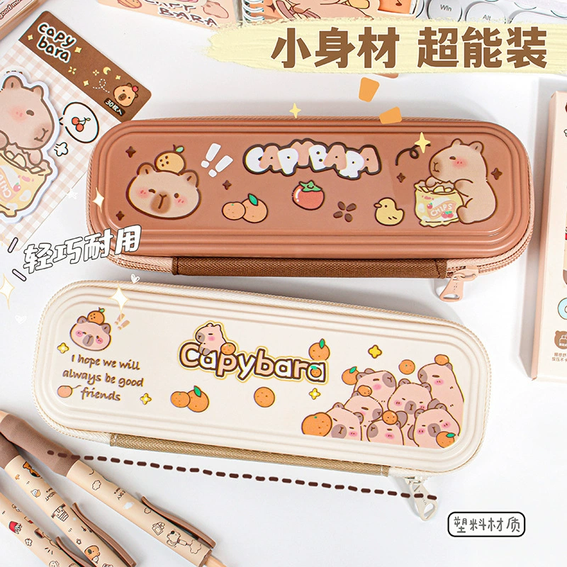 Cute children's cartoon capacious universal pencil case for elementary school students