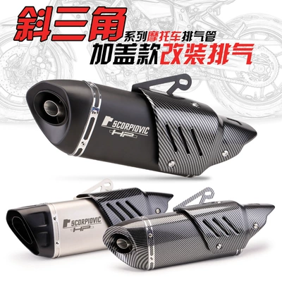 Exhaust pipe: Z900 NINJA400 oblique triangle
