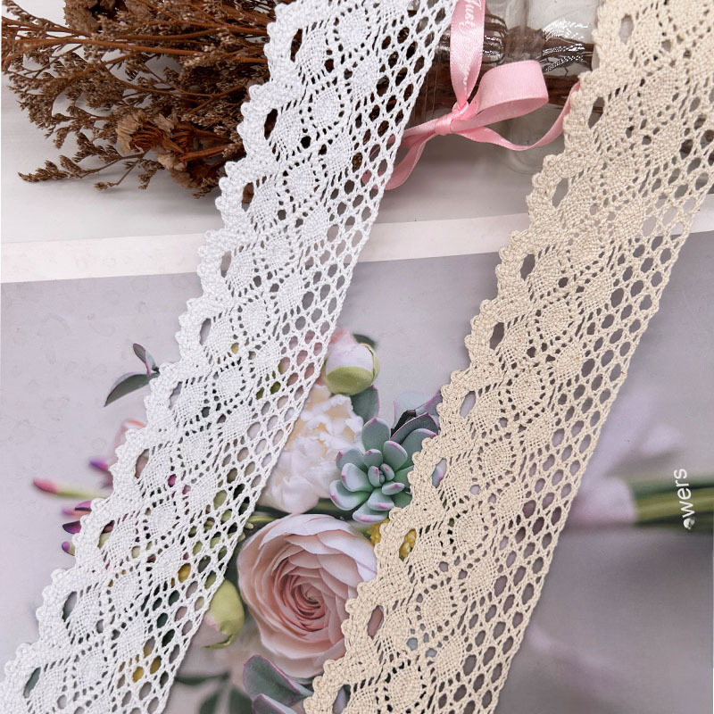 Cotton lace tape