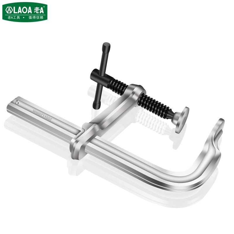 老A 加厚f夹子木工夹加宽c形夹紧器重型快速固定g字F夹具夹钳工具