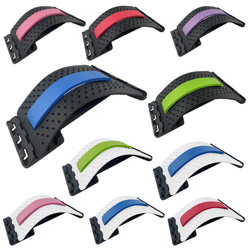 Waist massager, traction pillow, back stretcher, lumbar discomfort corrector, waist massager, lumbar spine reliever