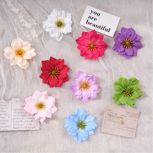 (Wholesale), realistic wedding flowers handmade, hair accessory, decorative flowers, DIY, flowered