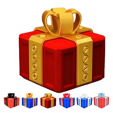 O 74544 Annoying Gift Box 3D Print ��������аڼ� �羳����