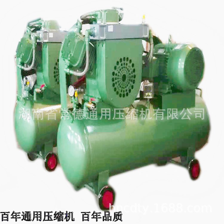 百年无油空压机厂家供应好质量经久耐用的全无油空气压缩机静音泵