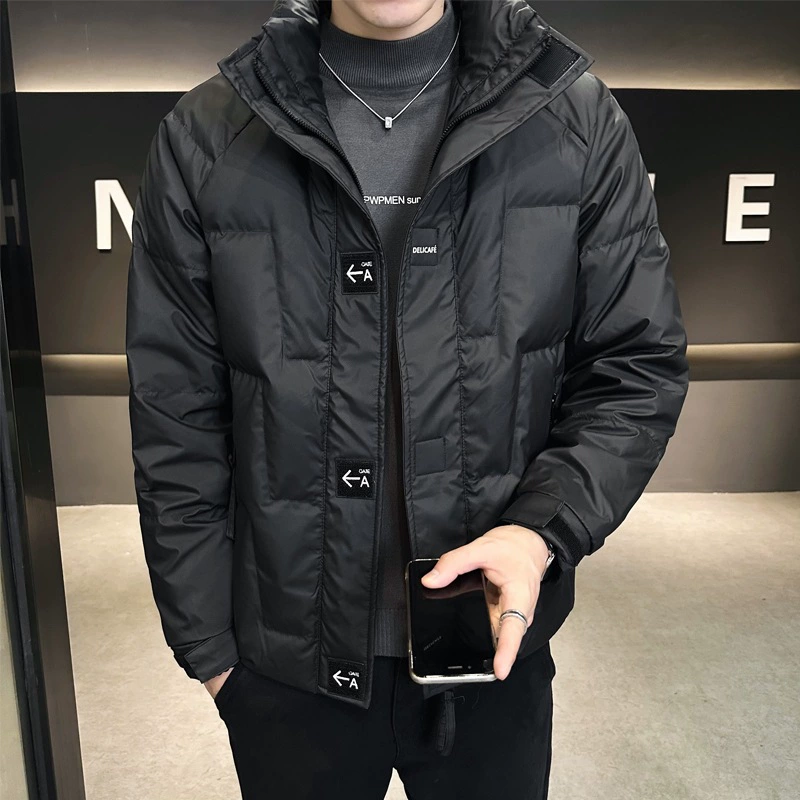 Хранитель магазина Стиль Зима Популярные большие товары Стенд воротник мужской пуховик 20208-7y105
