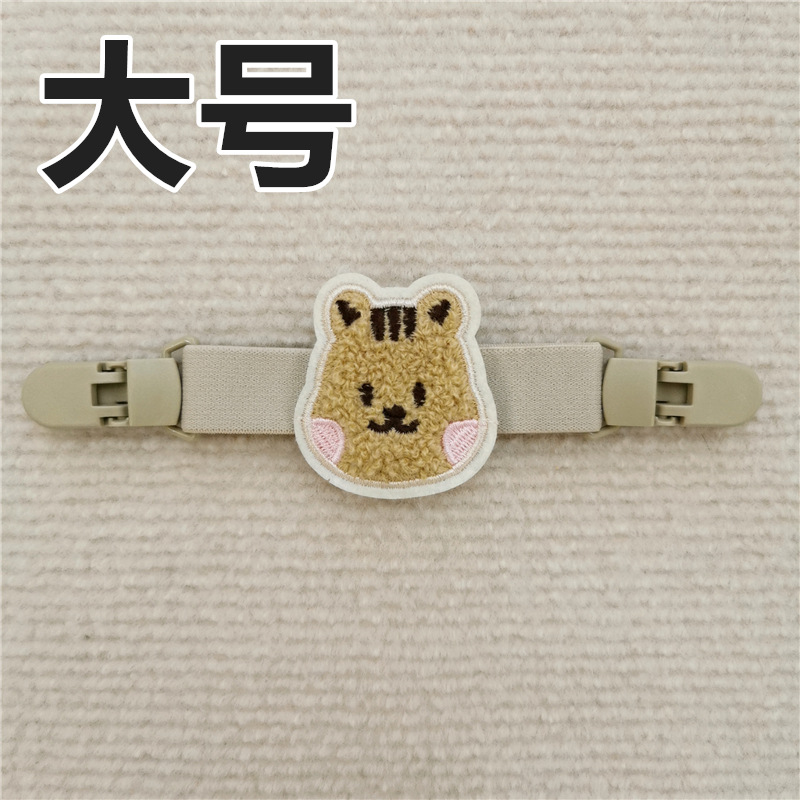 INS estilo coreano clip de suspensión oso pantalones de tirantes para niños clip anti-caída clip de la correa del hombro soporte de la falda de la suspensión antideslizante artefacto de hombro