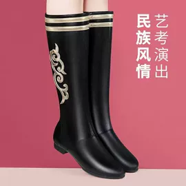 儿童表演服;迷彩服;童皮靴