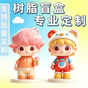 Объёмная фигурка для блайнд-бокса на заказ смола