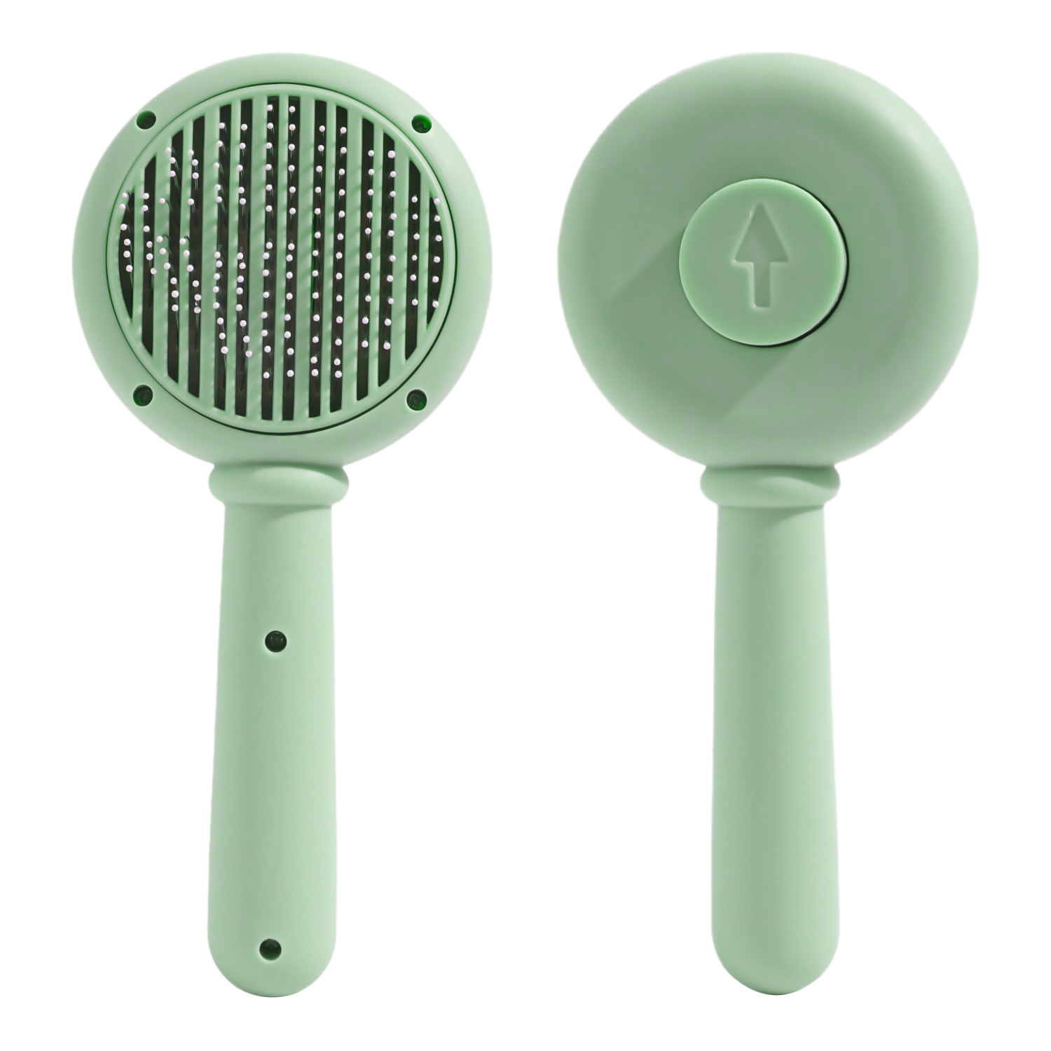 Z fabricante spot mango mascota clásico marea nacional flecha mascota peine autolimpiante al por mayor gato perro peine