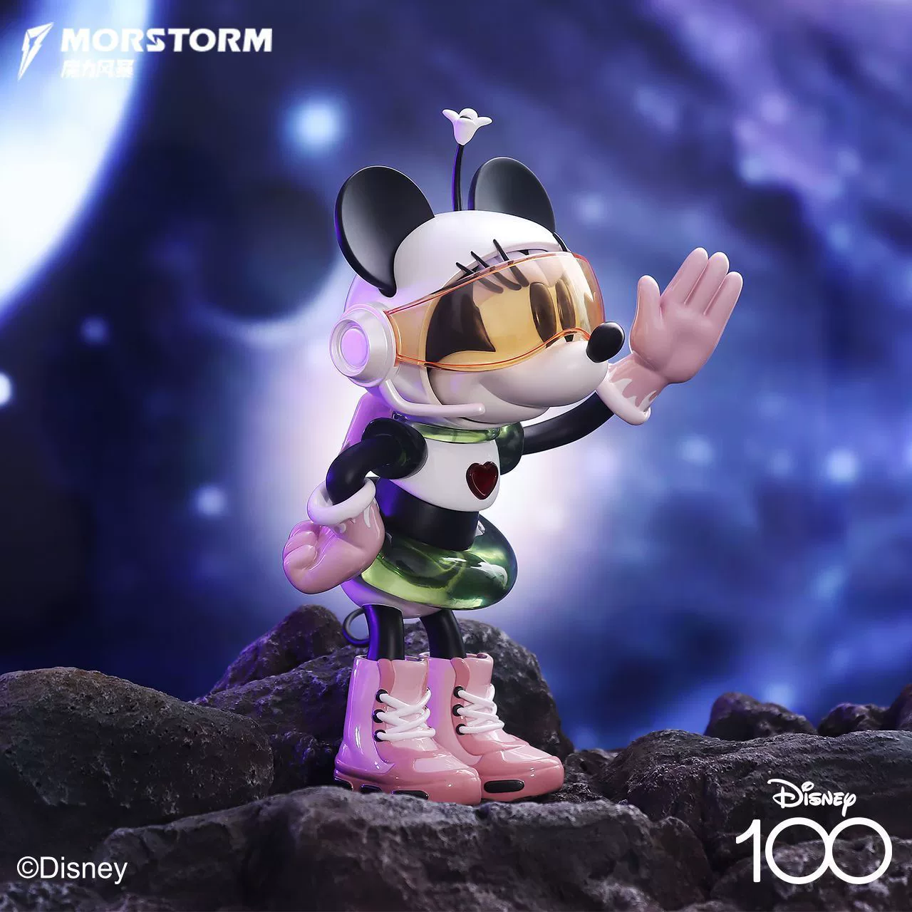 Spot authentic magic storm Morsstorm Disney Tide Mickey Mini Tide Playing Swing Gifts Doll