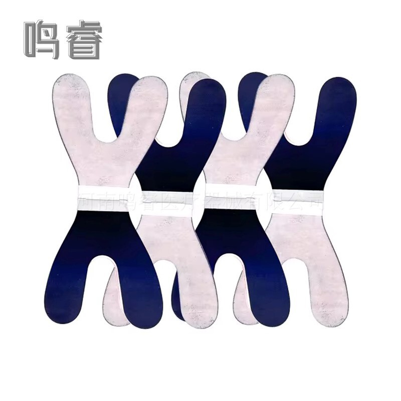 歯科用咬合紙 U字型 Y字型 馬蹄型 両面咬合紙 赤青 万能咬合紙 クロスボーダー|undefined