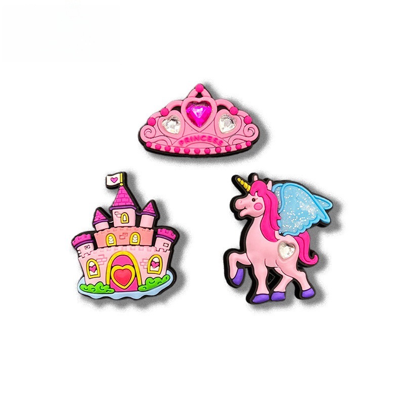 新しい下駄花シリコーン靴バックルソフト接着剤 diy 靴アクセサリー取り外し可能なアクセサリー工場卸売モール同じスタイル