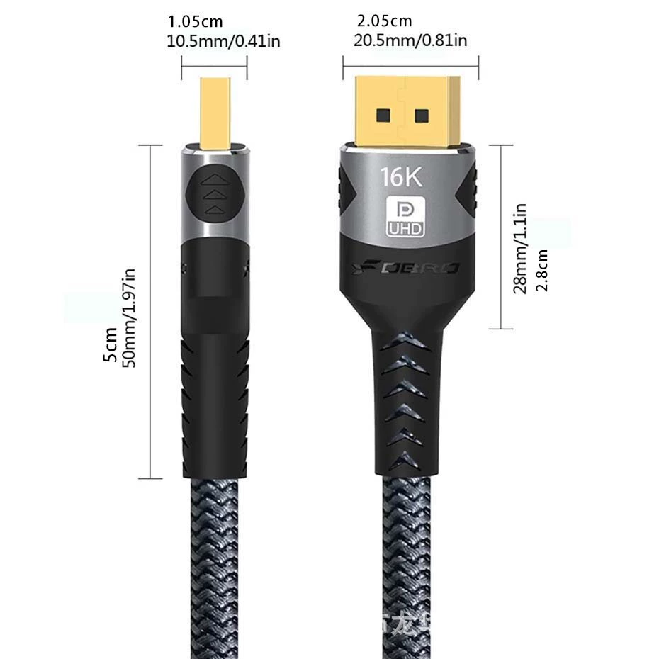 16KDisplayPort2.1@308K120Гц (DSC) 80Гбит/с пропускная способность DP2.0 линии компьютер