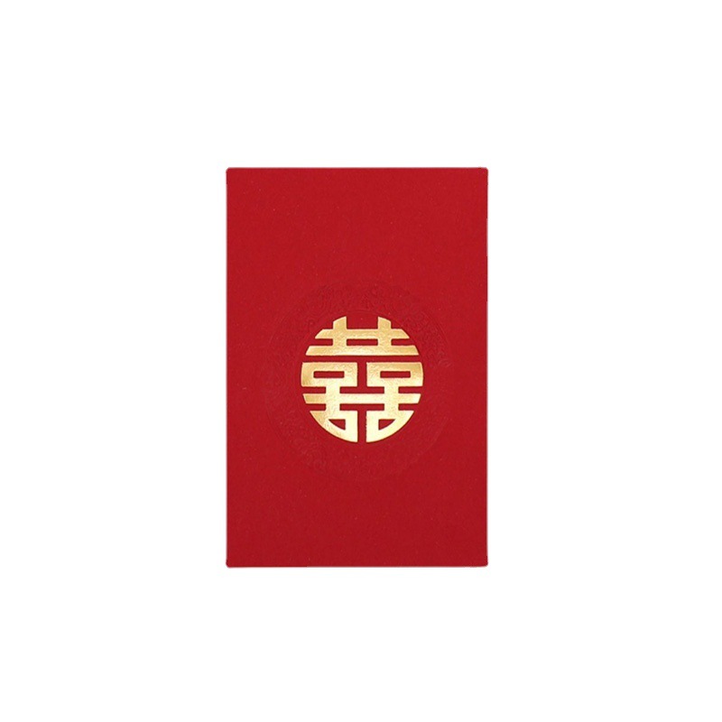 Boda mini sobre Rojo Dorado puerta suave bloqueo tamaño pequeño sobre rojo Boda boda carta de boda sello de regalo