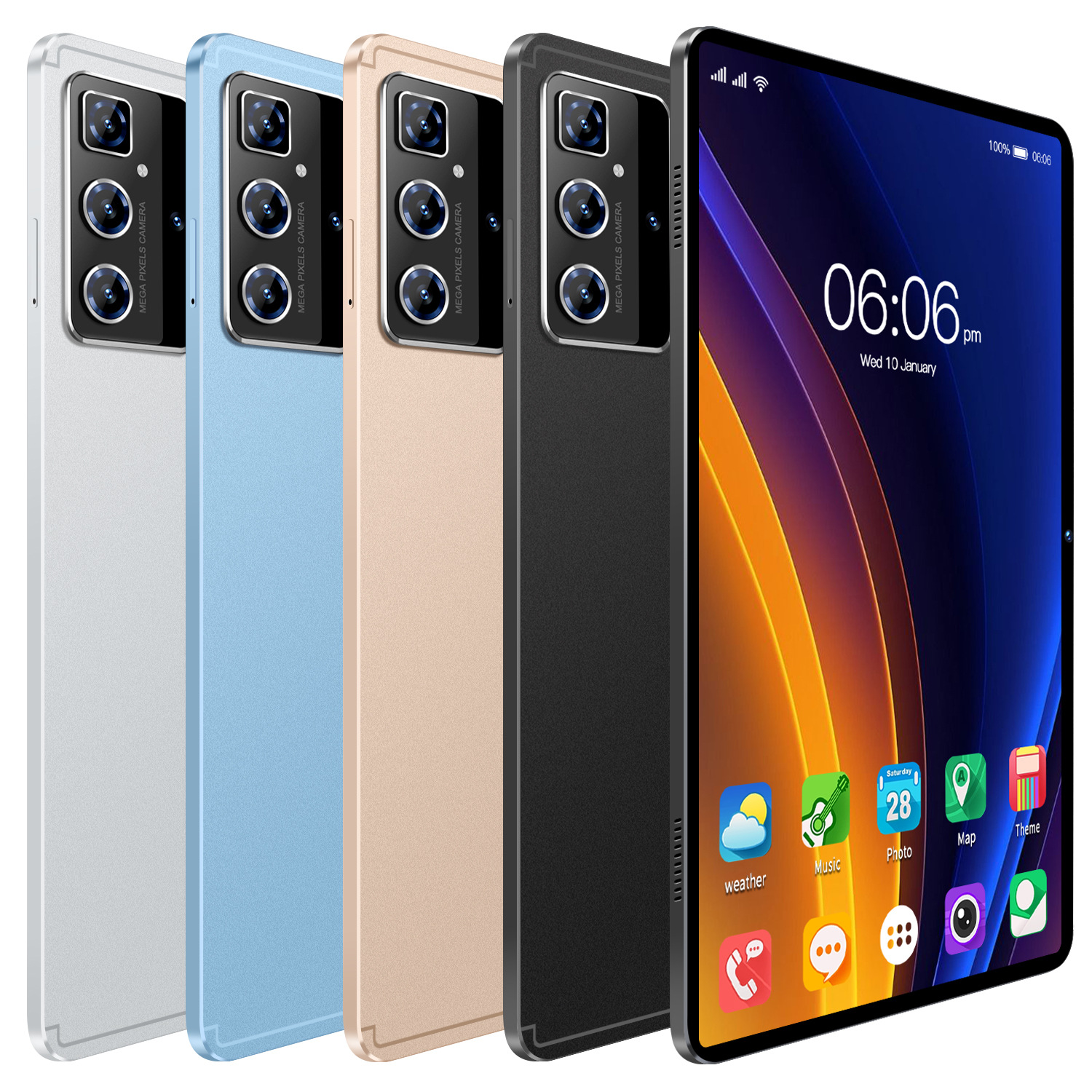 10.1inch Android Tablet Global Version Supports Calls, Wifi, Cross-Border Hot Spot, Exclusively Available for Ozon Yahoo