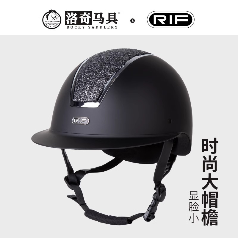Cross-Border Equestrian Helmet Rif Diamond-Encrusted Equestrian Supplies Wholesale Helmet 8101402